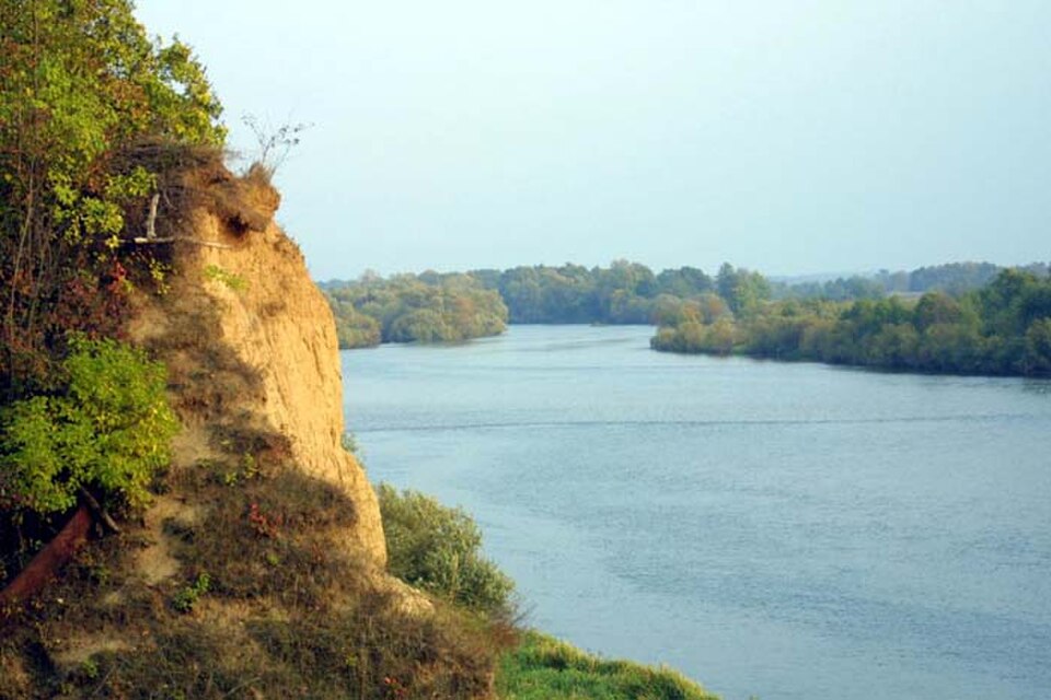 La rivière Bug, aux alentours de Nur