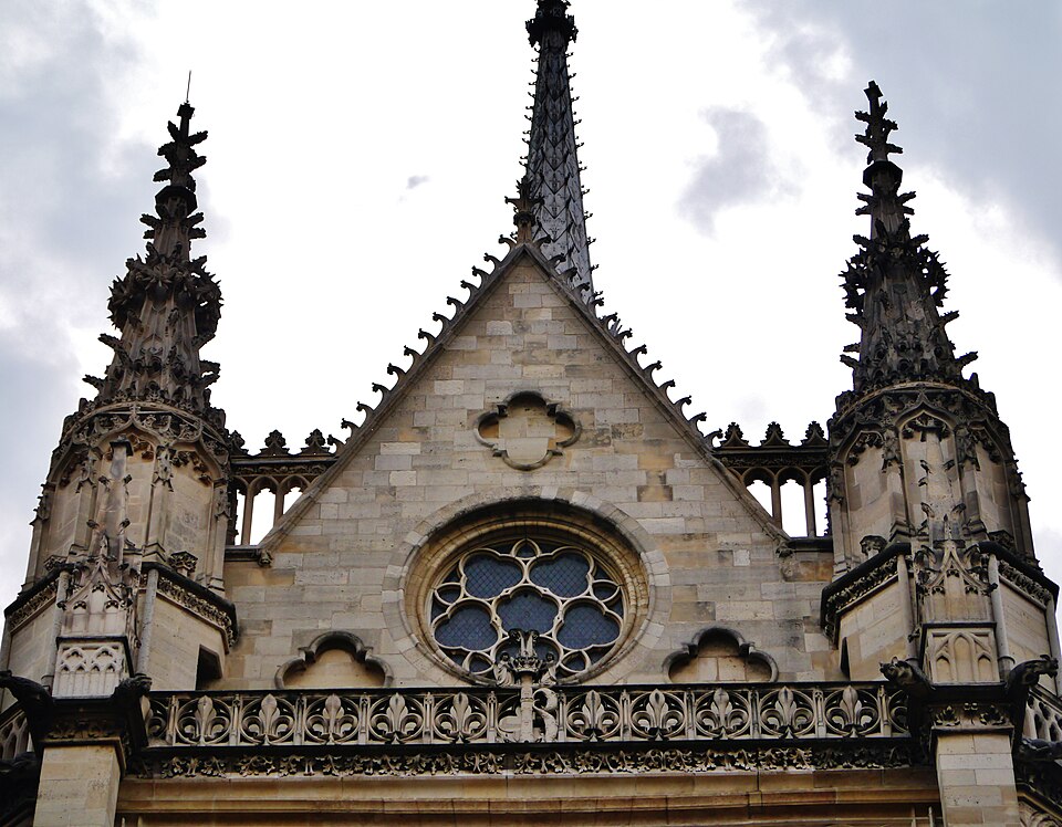 Pignon de la façade ouest