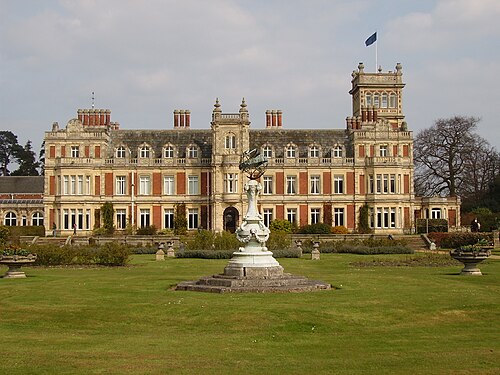 Somerleyton Hall près de Lowestoft et Great Yarmouth sur la côte est de l'East Anglia