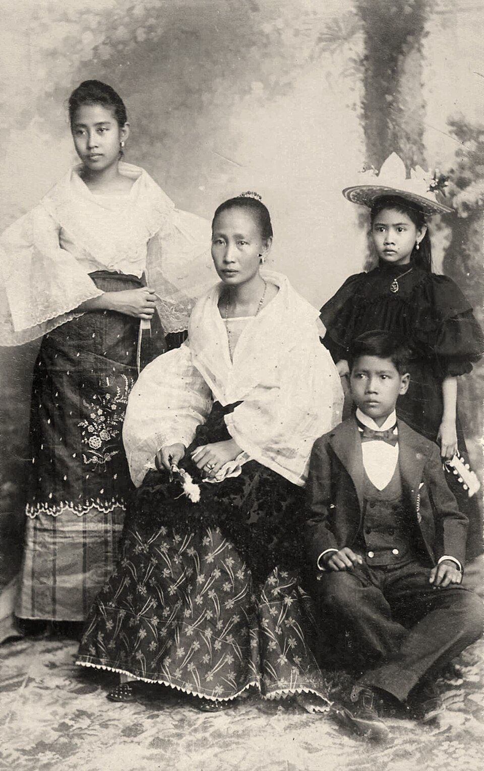 Famille philippine autochtone