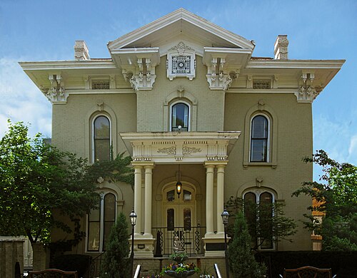 Maison Robert Patrick Fitzgerald, Milwaukee, 1876 : un mélange de caractéristiques « italiennes »