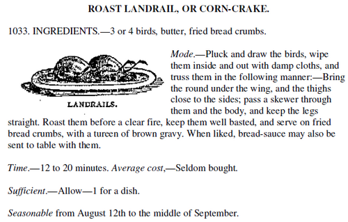 page du livre de recettes