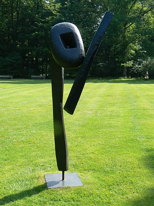 Isamu Noguchi, Le Cri, 1959, Parc de sculptures du Musée Kröller-Müller, Otterlo, Pays-Bas