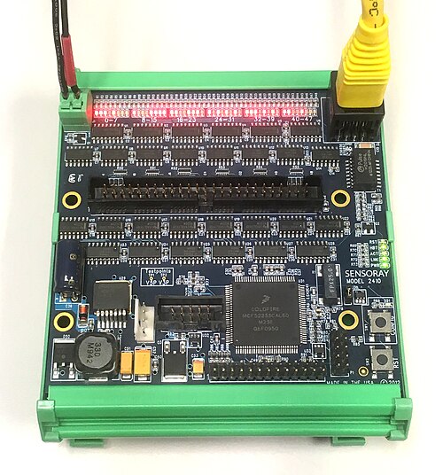 Interface Ethernet vers 48 GPIO (Sensoray 2410)