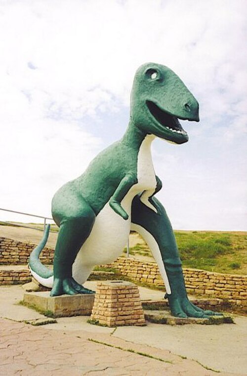 Parc des dinosaures, Rapid City, Dakota du Sud (1936)