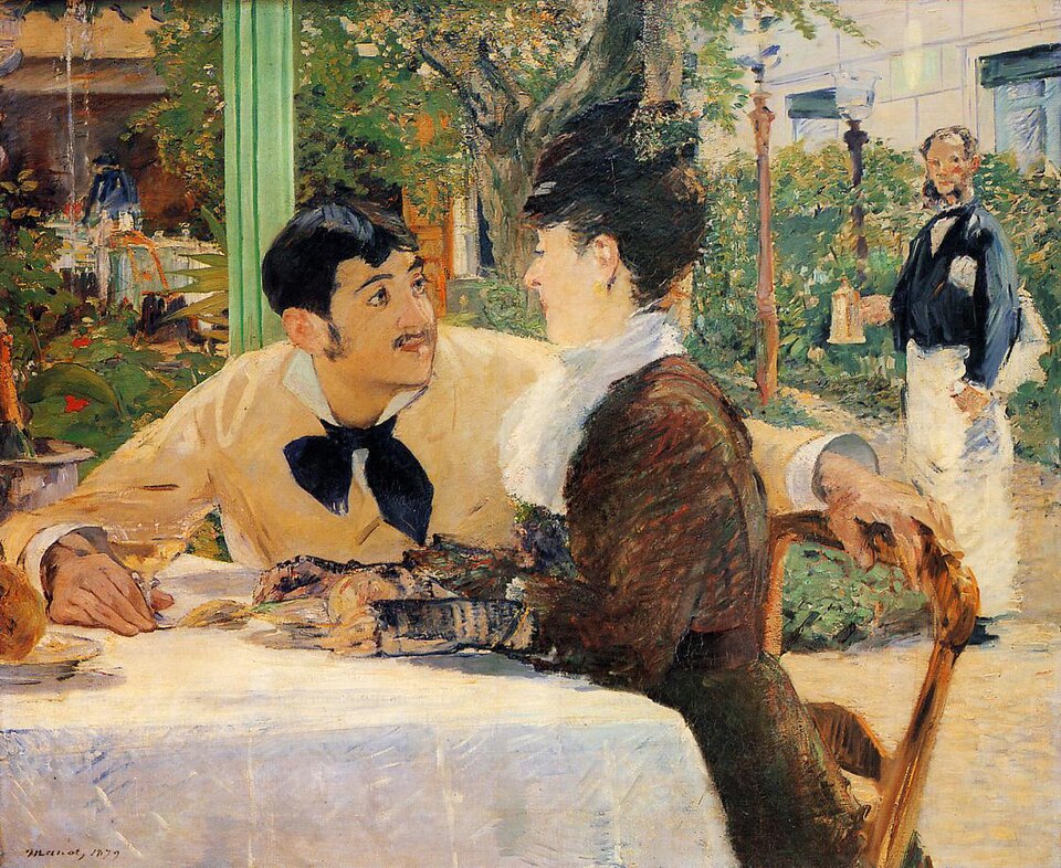 Chez le père Lathuille, 1879, Musée des Beaux-Arts de Tournai