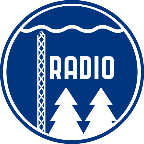 Deuxième logo de Yle utilisé de 1940 à 1965. Yle Radio Suomi a utilisé une version modifiée de ce logo de 2010 à 2012.