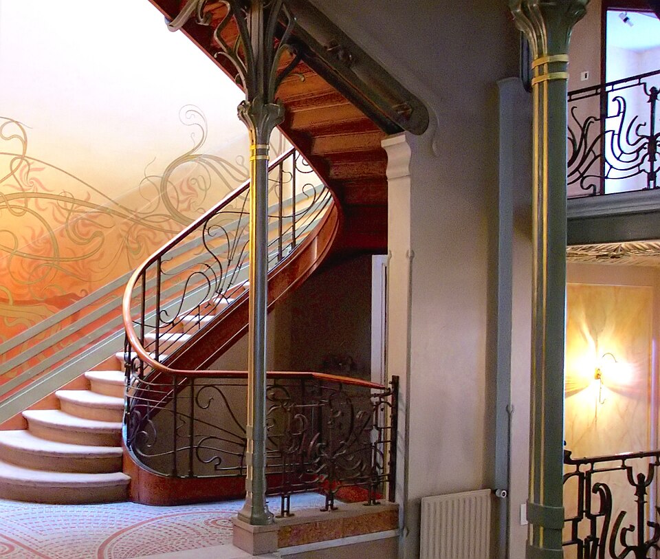 Escalier de l'Hôtel Tassel