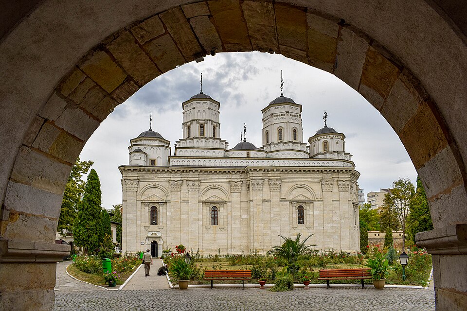 Église du monastère de Golia, Iași, Roumanie, architecte inconnu, 1650–1660