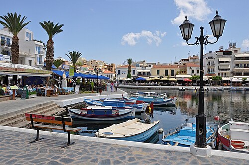 Le vieux port d'Agios Nikolaos