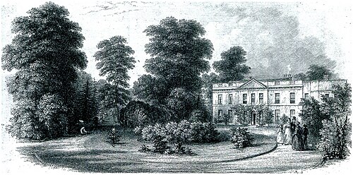 Sutton Court, le manoir rénové, 1844