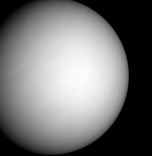 Vénus photographiée par MESSENGER lors du deuxième survol de la planète