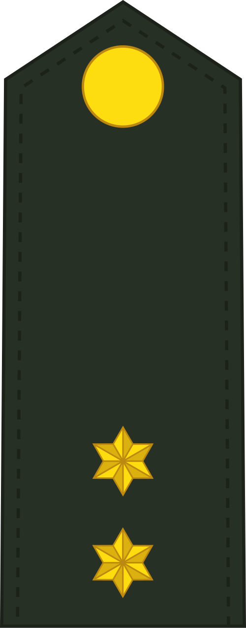 1er lieutenant (Armée royale néerlandaise)[19]
