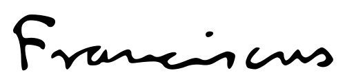 La signature du pape François
