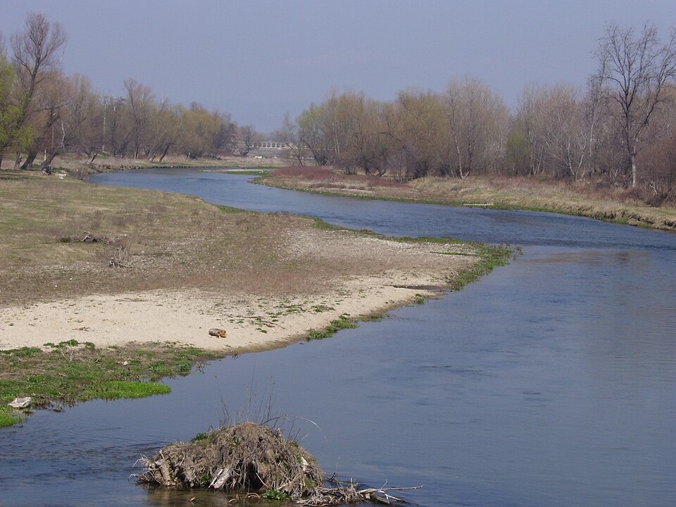 Cours moyen dans la plaine de la Thrace supérieure