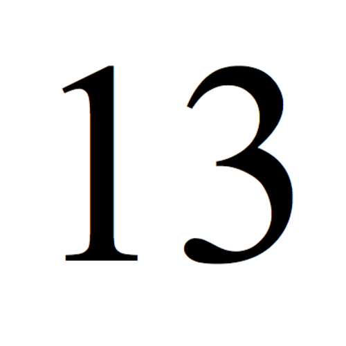 13
