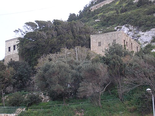 La grotte d'Élie, Mont Carmel, Israël