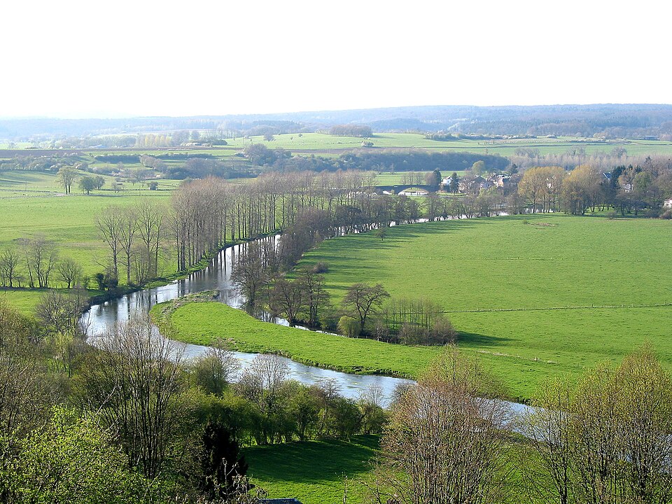 La rivière Semois près de Florenville