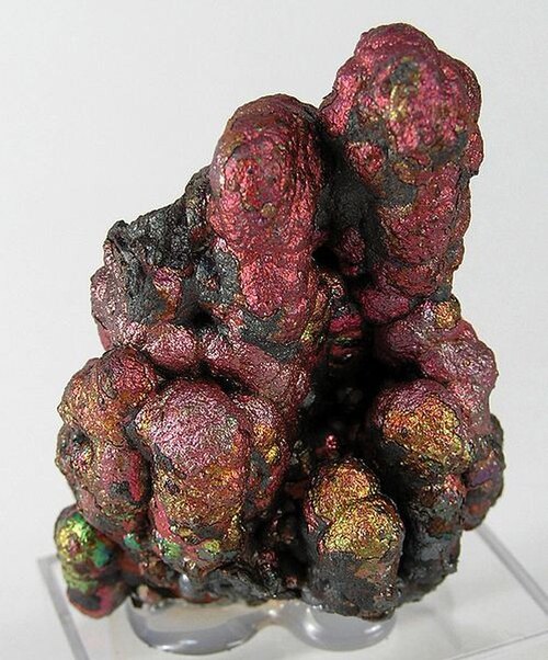 Goethite irisée, Filón Sur Mine, Tharsis, Huelva, Espagne