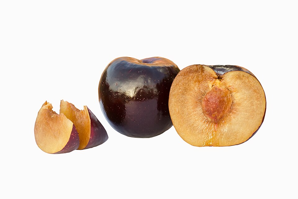 Prune ambrée noire (prune japonaise ou chinoise)