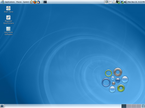 GNOME 2 sur OpenSolaris