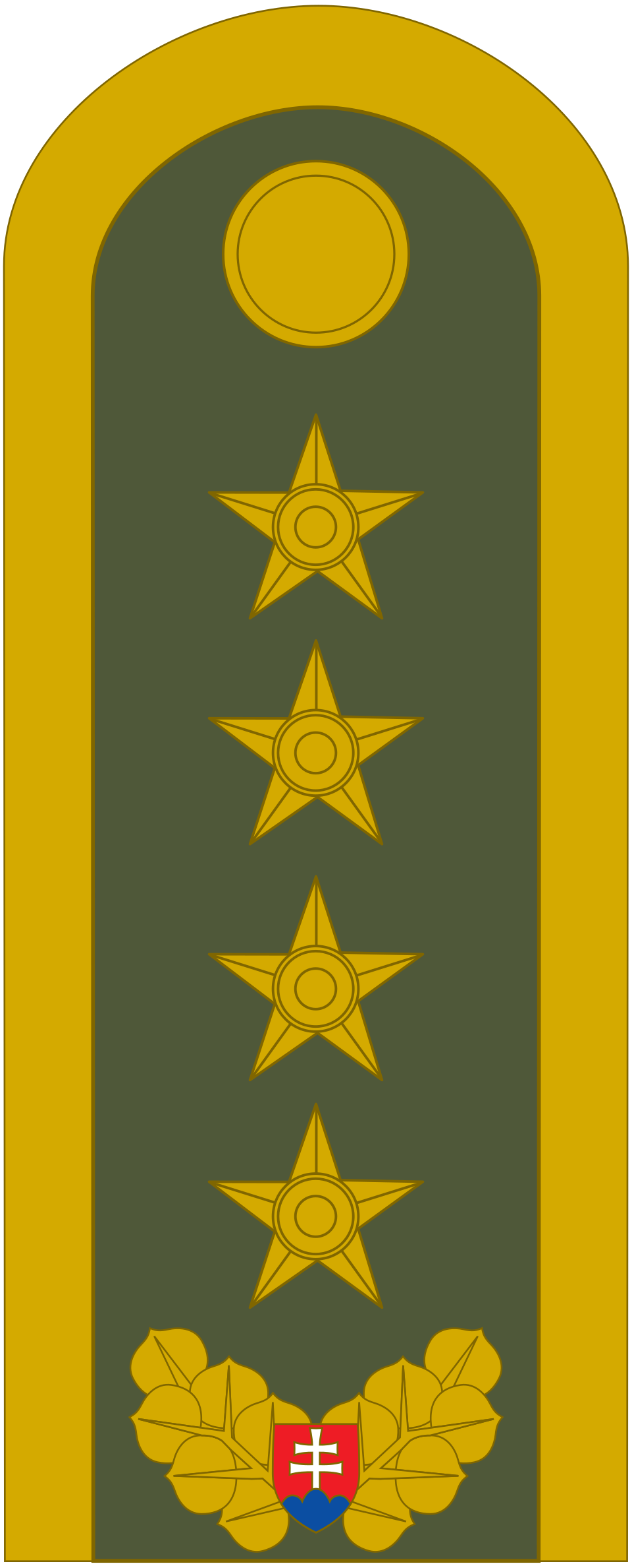Général (Forces terrestres de la République slovaque)