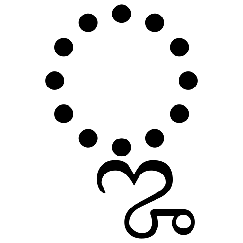 Le signe vocalique télougou Ḹ
