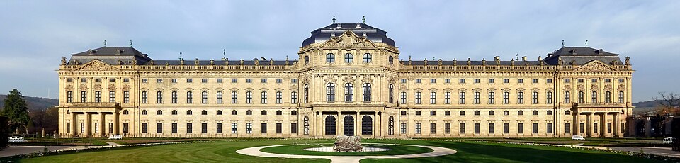 Résidence de Würzburg, Würzburg, Allemagne, Balthasar Neumann, 1720-1744