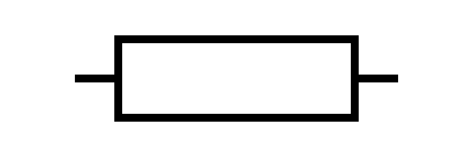 Symbole de résistance CEI
