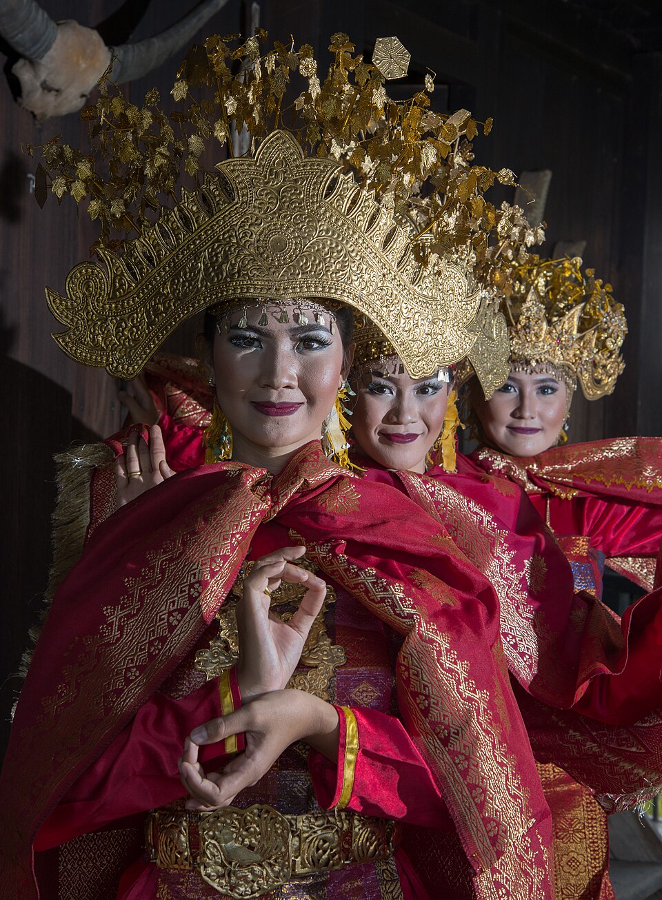 Danse Kebagh de Pagar Alam, Indonésie
