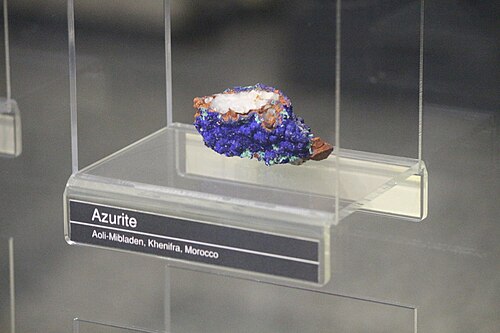 Azurite de Bandung, Indonésie