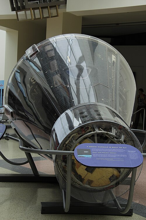 Gemini XI au Musée des sciences et de l'industrie de Californie en 2013