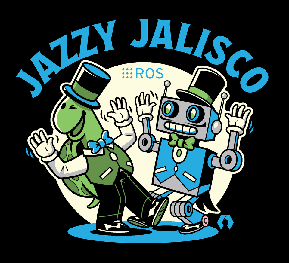 L'affiche de sortie de ROS 2 Jazzy Jalisco.