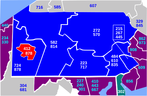 Indicatif régional 412