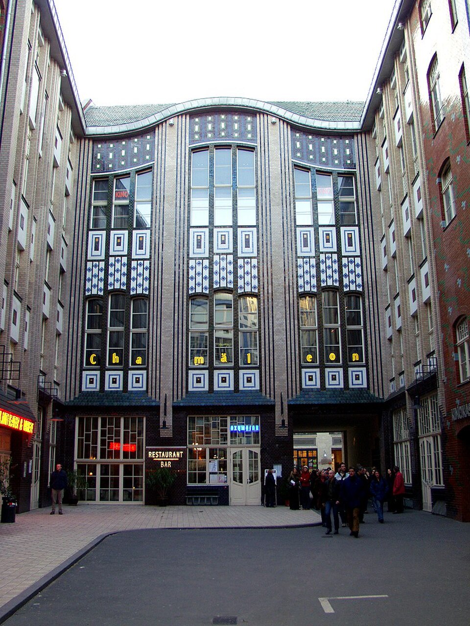 Hackesche Höfe à Berlin par Endell (1906)
