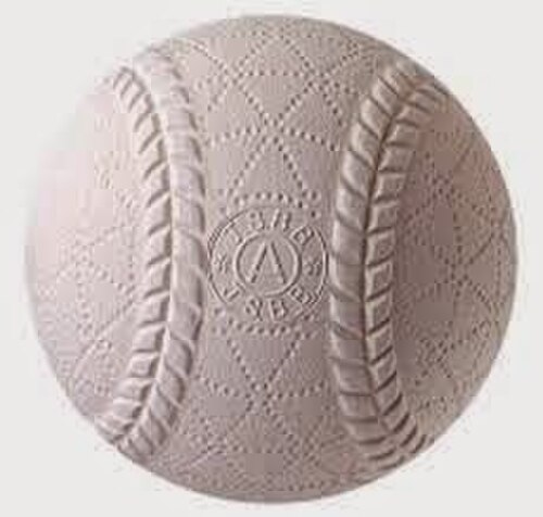 Balle de baseball en caoutchouc