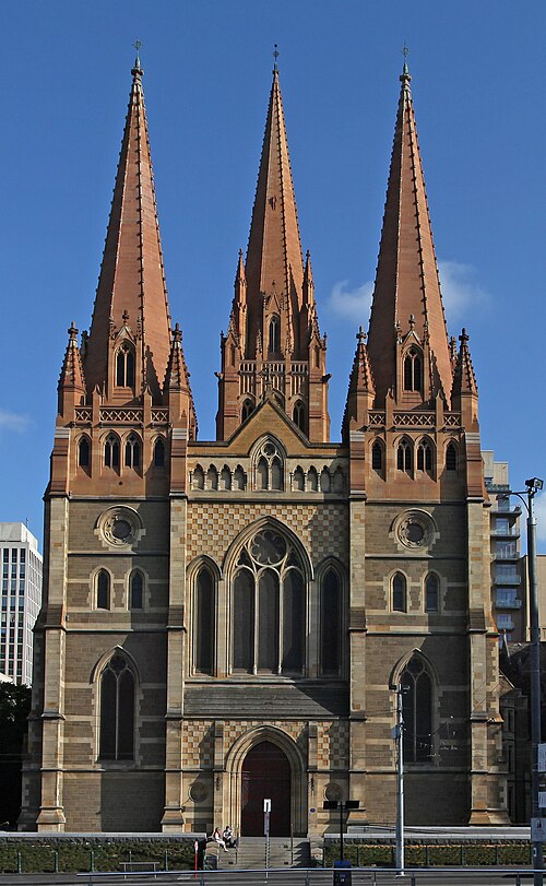 Cathédrale Saint-Paul, Melbourne, Australie : 1880-1891
