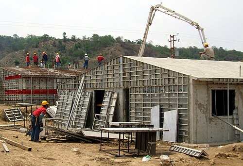 Construction de logements en béton au Venezuela à l'aide de coffrages en aluminium