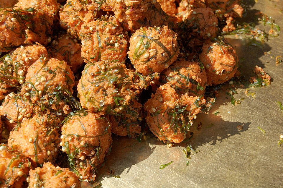 Pakoras vendus à Jaipur