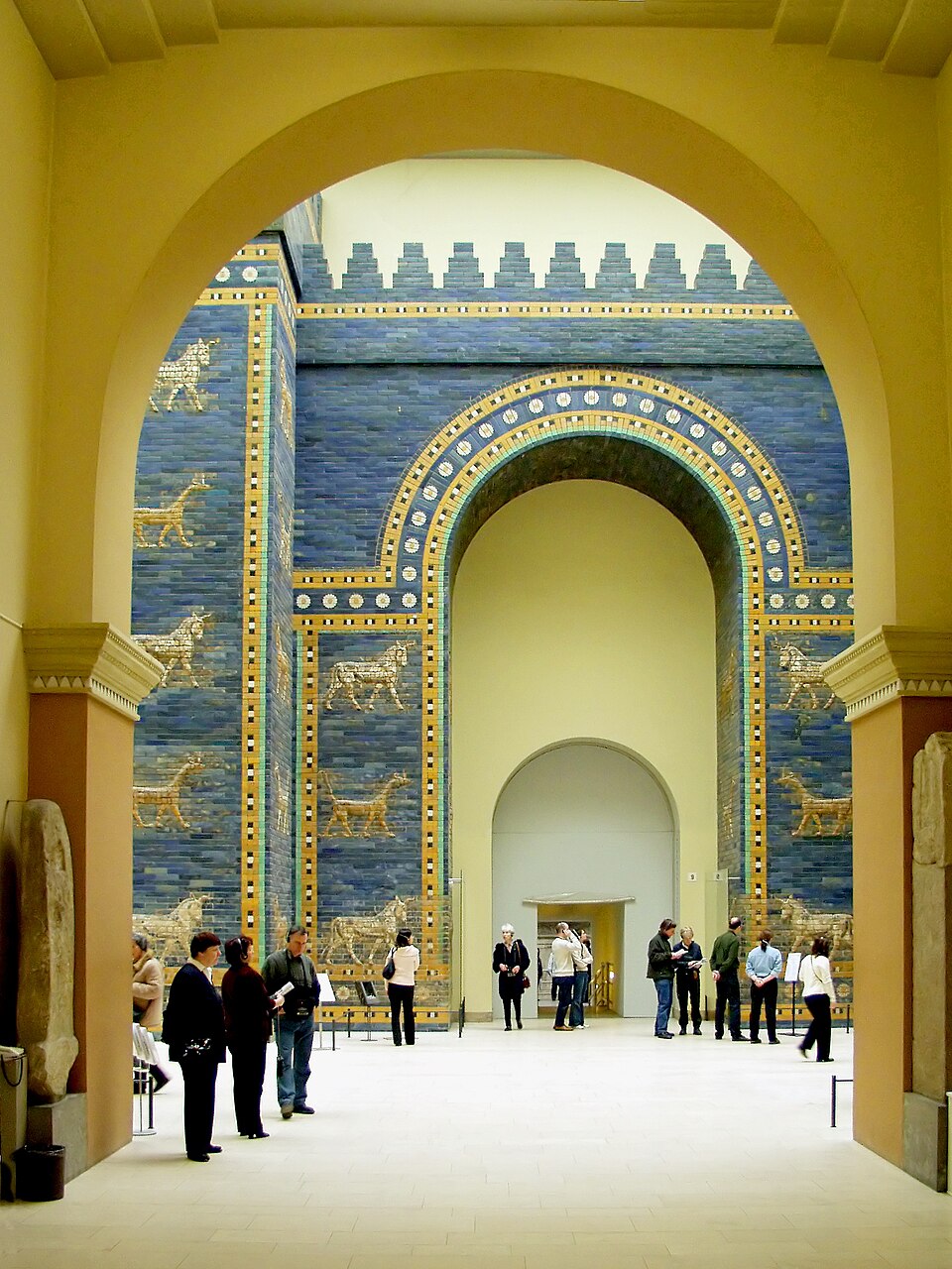 La porte d'Ishtar est la plus ancienne porte de ville existante