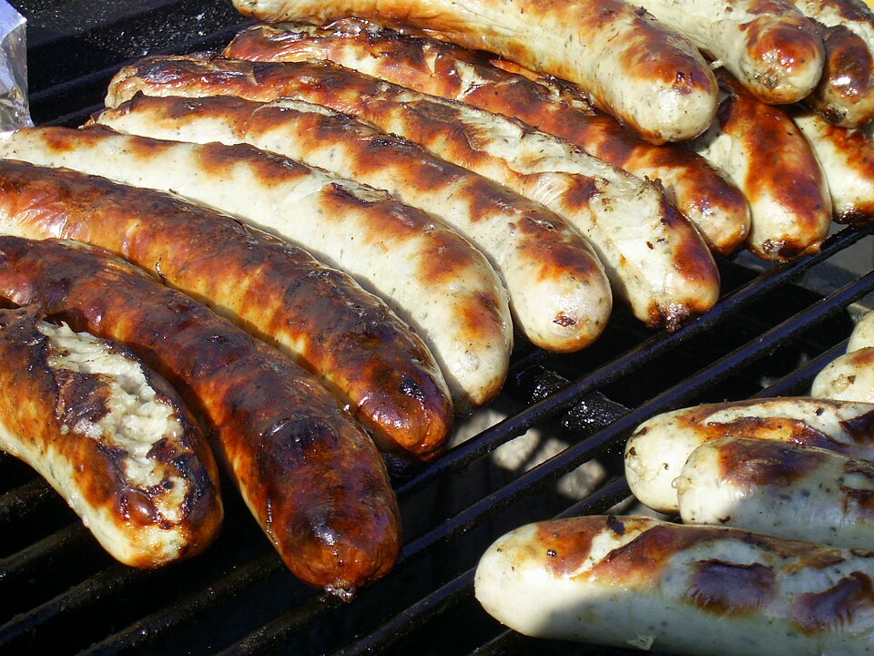 Gros plan sur la Thüringer Rostbratwurst