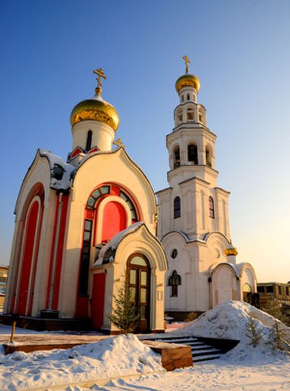 Cathédrale de la Résurrection à Kyzyl