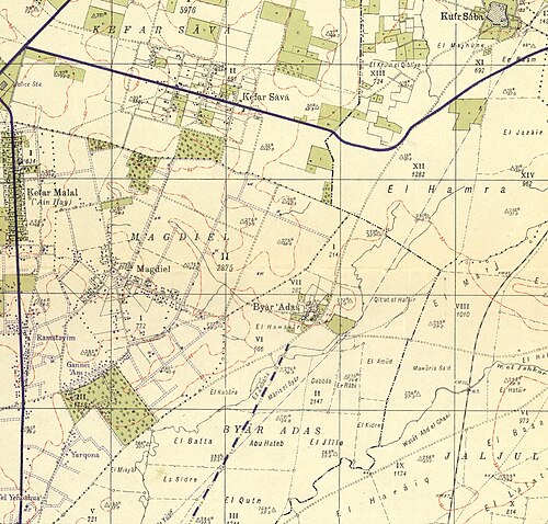 Ramatāyim 1942 1:20 000