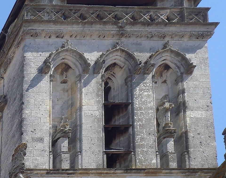 Vestiges de l'iconoclasme calviniste, Clocher Saint-Barthélémy, La Rochelle, France