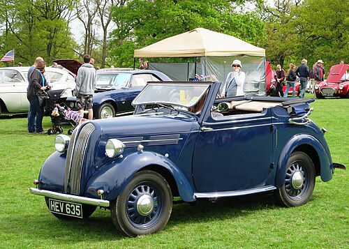 Coupé décapotable Standard Flying Eight de 1939
