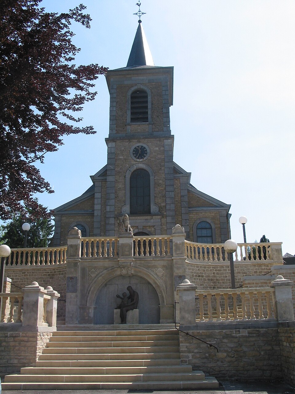 L'église de Tintigny