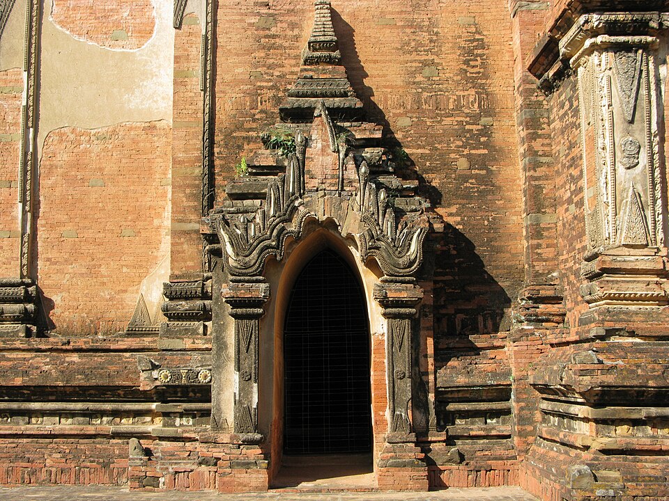 Porte d'entrée d'un temple