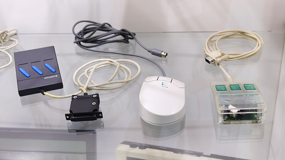 Souris Logitech au musée Enter (Suisse)