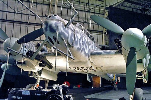 Radar aéroporté « Lichtenstein SN-2 » sur ME Bf 110G