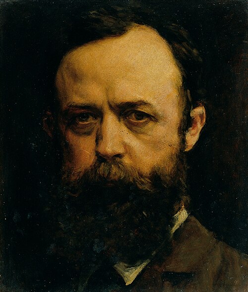 Portrait d'un gentleman (non daté), huile sur carton, 37,5 x 32,2 cm (14,7 x 12,6 po), Österreichische Galerie Belvedere, Vienne, Autriche
